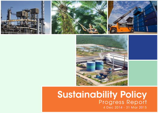 Progress Report (4 Dec 2014 – 31 Mar 2015) (Sustainability)