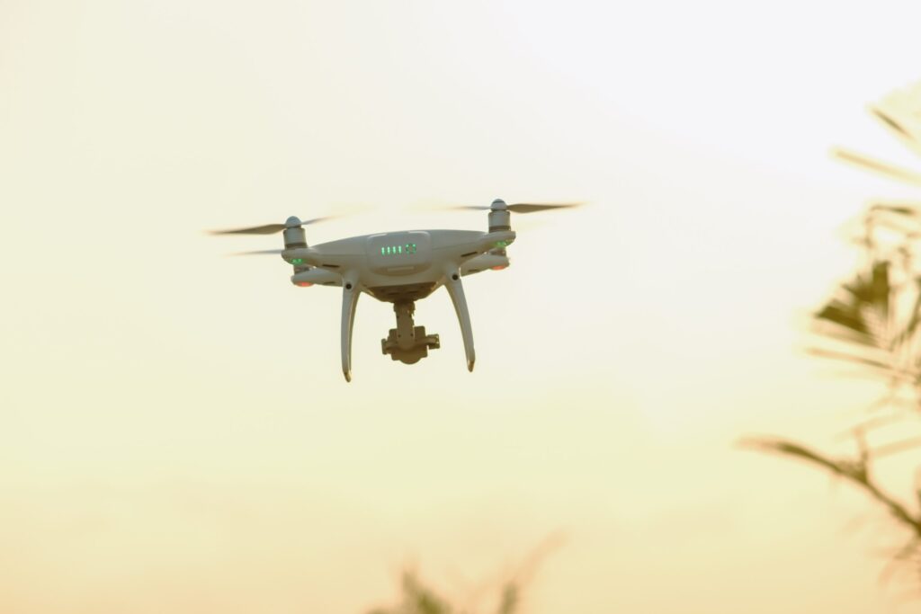 Musim Mas drone in the sky to assess hotspots in remote areas.